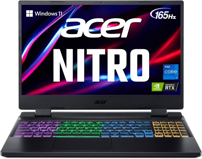 Ноутбук Acer Nitro 5 AN515-58 15.6FHD IPS 165Hz/Intel i7-12700H/32/1024F/NVD3070Ti-8/Lin/Black