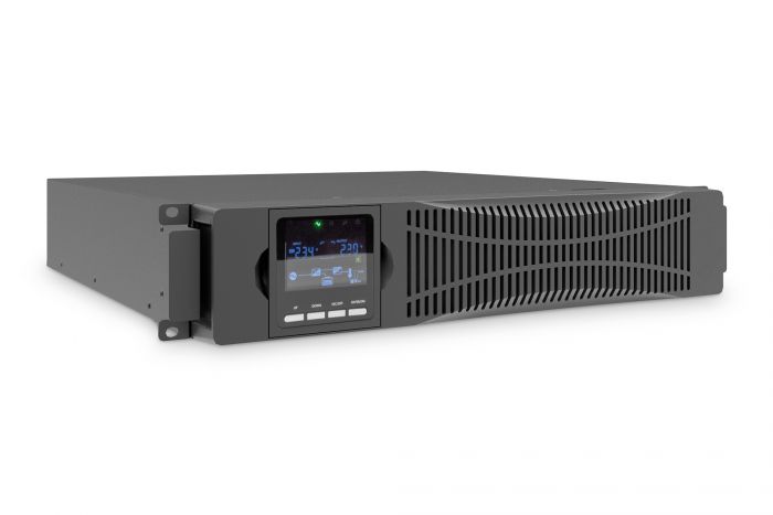 ДБЖ DIGITUS OnLine, 3000VA/3000W, LCD, 8xC13, 1xC19, RJ45, RS232, USB, Rack/Tower