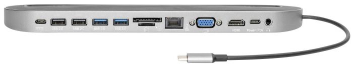 Док-станція DIGITUS USB-C, 12 Port
