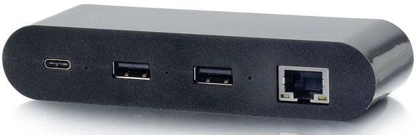 Док станція C2G USB-C на HDMI, DP, VGA, USB, Power Delivery до 65W