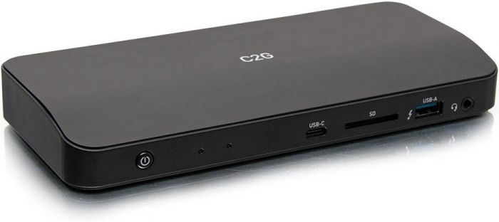 Док станція C2G USB-C Thunderbolt 3 DP, Ethernet, USB, SD, mini jack, Power Delivery до 85W