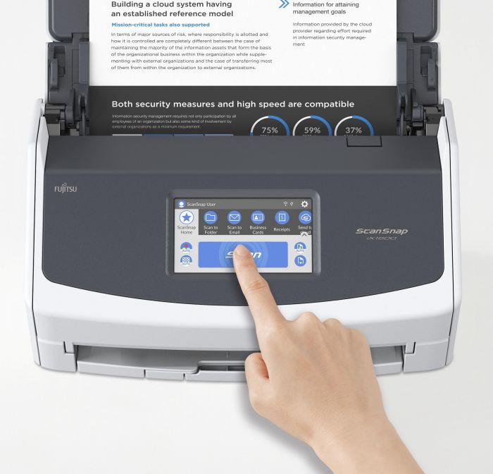 Документ-сканер A4 Fujitsu ScanSnap iX1600