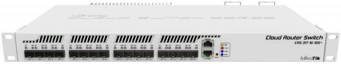 Комутатор MikroTik Cloud Router Switch 317-1G-16S+RM
