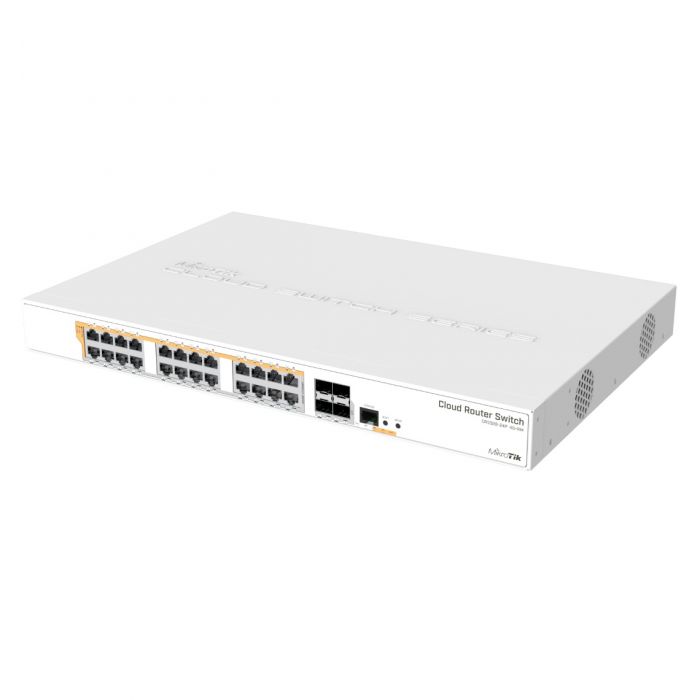 Комутатор MikroTik Cloud Router Switch CRS328-24P-4S+RM