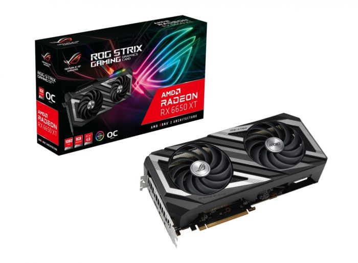 Вiдеокарта ASUS Radeon RX 6650 XT 8GB GDDR6 STRIX OC