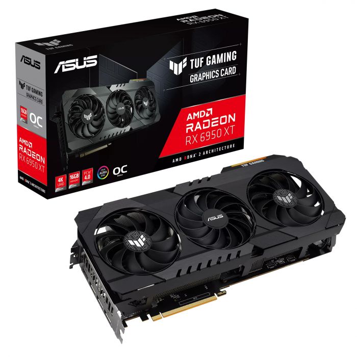 Вiдеокарта ASUS Radeon RX 6950 XT 16GB DDR6 GAMING TUF