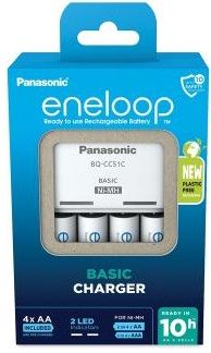 Зарядний пристрій Basic Charger+ Eneloop 4AA 1900 mAh New