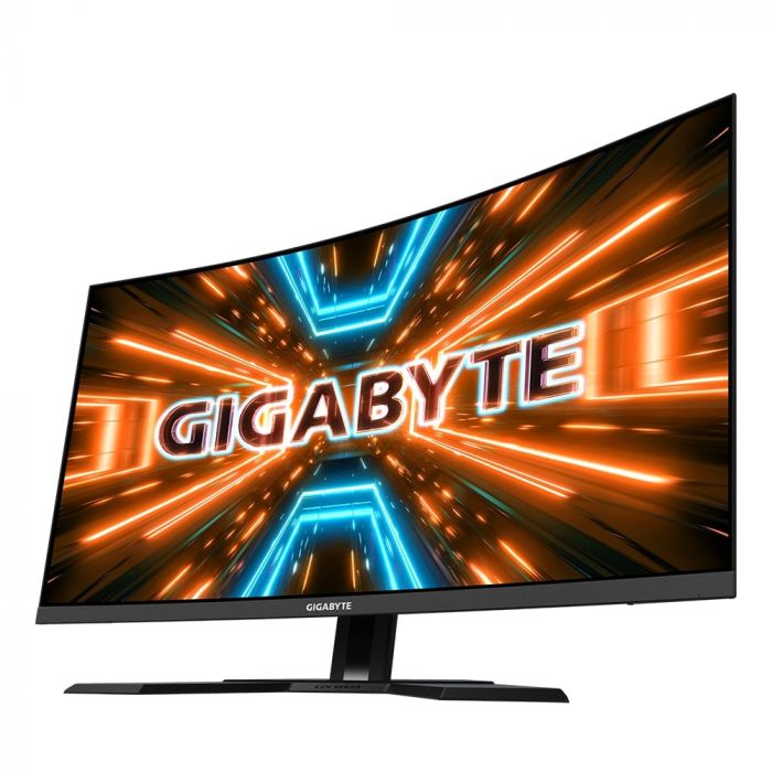 Монітор LCD GIGABYTE 31.5" M32UC, 2xHDMI, DP, USB-C, 3xUSB, MM, VA, 3840x2160, 144Hz, 1ms, 93%DCI-P3, CURVED, AdaptiveSync, HDR400