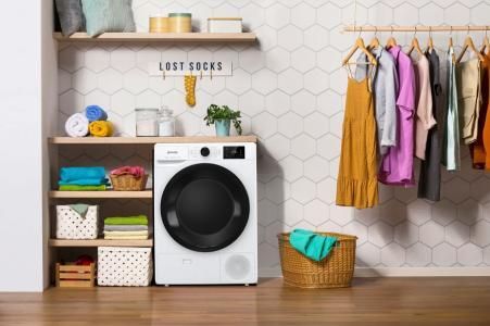 Сушильна машина Gorenje DNE8B/конденсаційна/ 8 кг /16 програм/ IonTech/дисплей