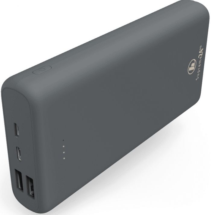 Портативний зарядний пристрій Power Bank Hama Supreme 24HD 24000 mAh Grey