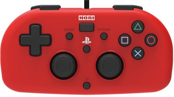 Геймпад проводной Mini Gamepad для PS4, Red