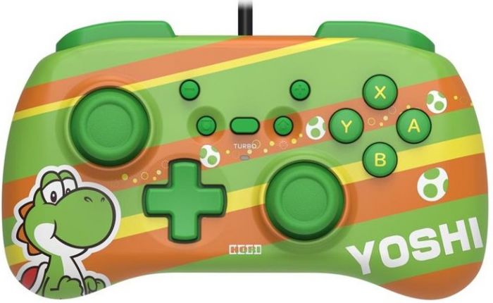 Геймпад провідний Horipad Mini (Yoshi) для Nintendo Switch, Green