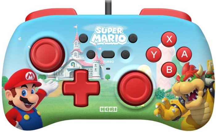 Геймпад провідний Horipad Mini (Super Mario) для Nintendo Switch, Blue/Red