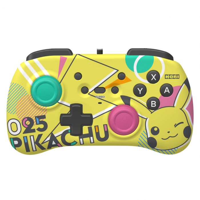 Геймпад провідний Horipad Mini (Pikachu Pop) для Nintendo Switch, Yellow