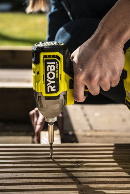 Гвинтоверт ударний акумуляторний Ryobi ONE+ HP RID18X-0 18В 300Нм 2900об/хв 1кг без АКБ та ЗП