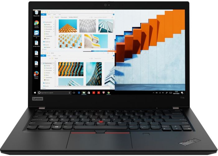 Ноутбук Lenovo ThinkPad T14 14FHD/Intel i7-10510U/16/512F/int/DOS