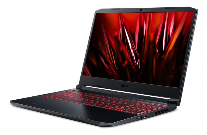 Ноутбук Acer Nitro 5 AN515-45 15.6FHD IPS 144Hz/AMD R7 5800H/16/512F/NVD1650-4/Lin/Black