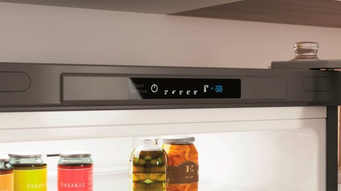 Холодильник Indesit з нижн. мороз., 191x60х68, холод.відд.-231л, мороз.відд.-104л, 2дв., А+, NF, інв., нерж