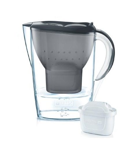 Фільтр-глечик Brita Marella XL Memo MX 3.5 л (2.0 л очищеної води), графіт