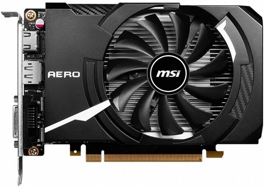 Відеокарта MSI GeForce GTX 1630 4GB GDDR6 AERO ITX OC