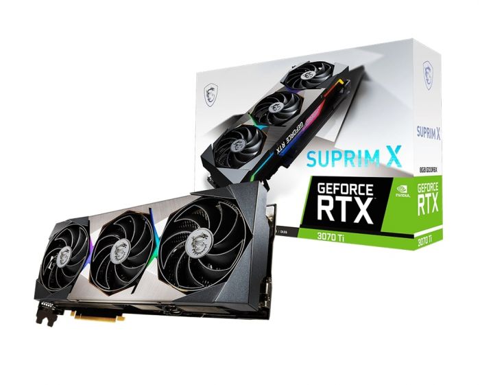 Відеокарта MSI GeForce RTX 3070 Ti 8GB GDDR6 SUPRIM X