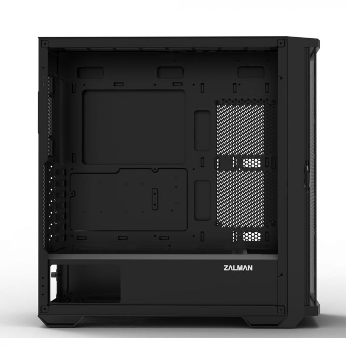 Корпус Zalman Z10 Plus BLACK, MidT, 2xUSB3.0, 1 x USB Type-C, 3x140мм ARGB, 1x120мм ARGB, скло (бічна панель), без БЖ, чорний