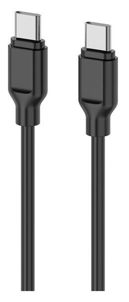 Кабель 2E USB-C - USB-C, Glow, 60W, 1m, black