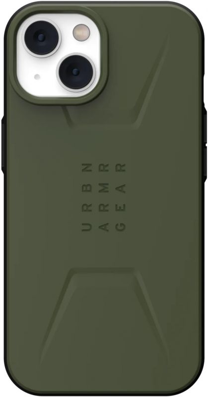 Чохол UAG для Apple iPhone 14 Civilian Magsafe, Olive