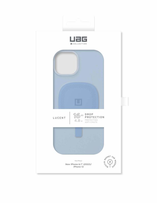 Чохол UAG [U] для Apple iPhone 14 Lucent 2.0 Magsafe, Cerulean