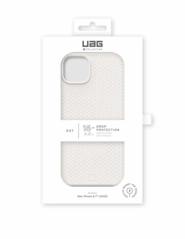 Чохол UAG [U] для Apple iPhone 14 Plus Dot Magsafe, Marshmallow