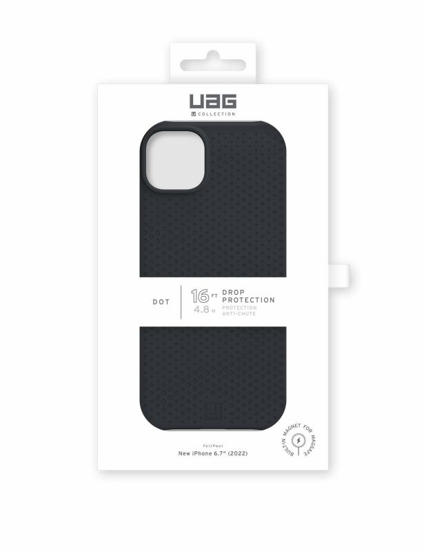 Чохол UAG [U] для Apple iPhone 14 Plus Dot Magsafe, Black