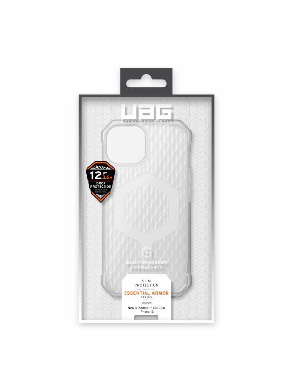 Чохол UAG для Apple iPhone 14 Essential Armor Magsafe, Frosted Ice