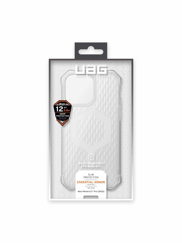 Чохол UAG для Apple iPhone 14 Pro Max Essential Armor Magsafe, Frosted Ice