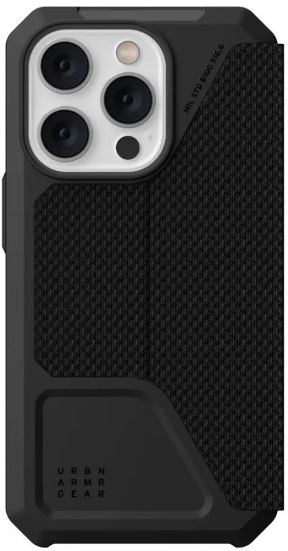 Чохол UAG для Apple iPhone 14 Pro Metropolis, Kevlar Black