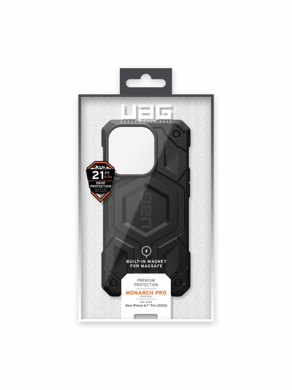 Чохол UAG для Apple iPhone 14 Pro Monarch Pro Magsafe, Black