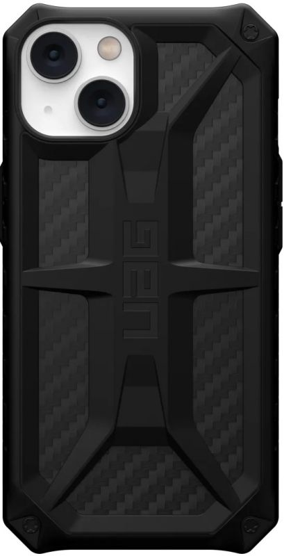 Чохол UAG для Apple iPhone 14 Monarch, Carbon Fiber