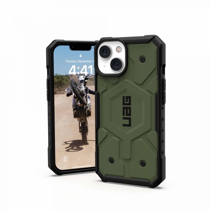 Чохол UAG для Apple iPhone 14 Pathfinder Magsafe, Olive