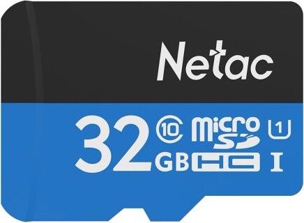 Карта пам'яті Netac microSD  32GB C10 UHS-I R80MB/s + SD