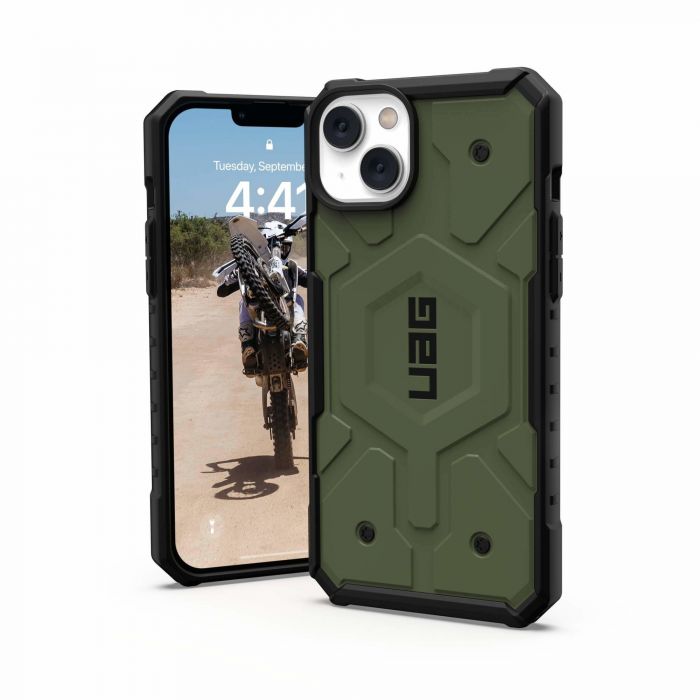 Чохол UAG для Apple iPhone 14 Plus Pathfinder Magsafe, Olive