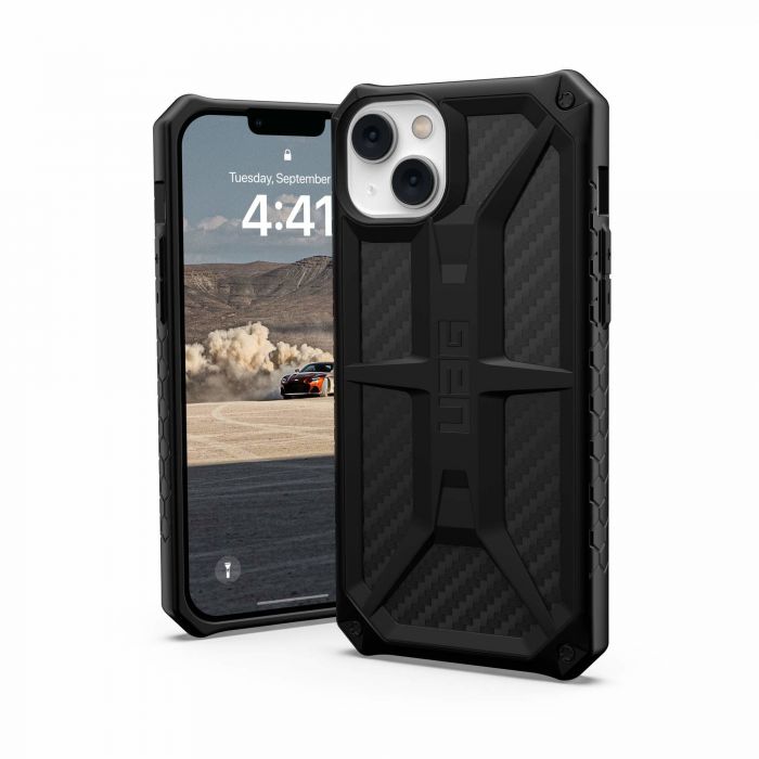 Чохол UAG для Apple iPhone 14 Plus Monarch, Carbon Fiber