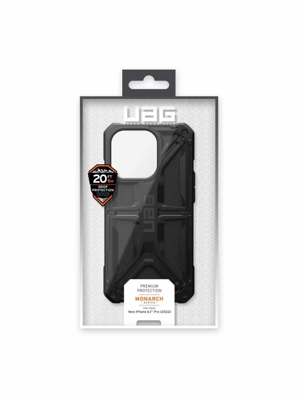 Чохол UAG для Apple iPhone 14 Pro Monarch, Black