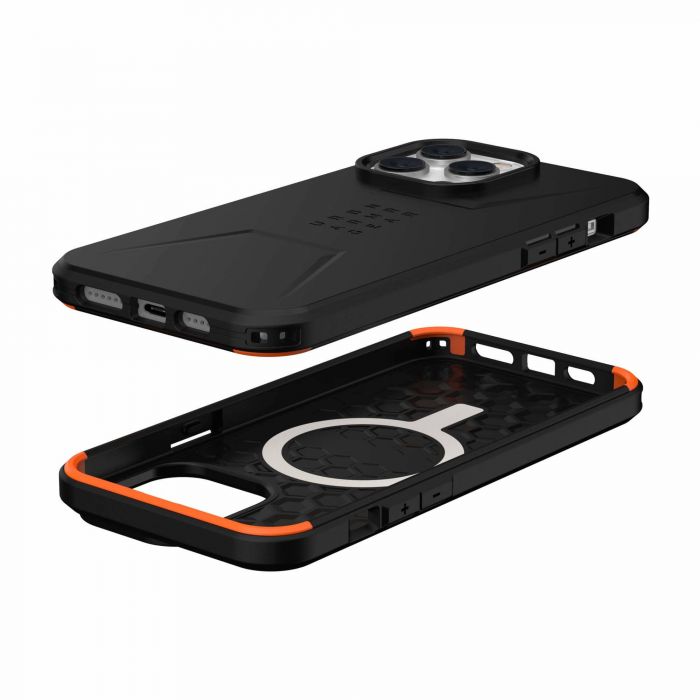 Чохол UAG для Apple iPhone 14 Pro Max Civilian Magsafe, Black