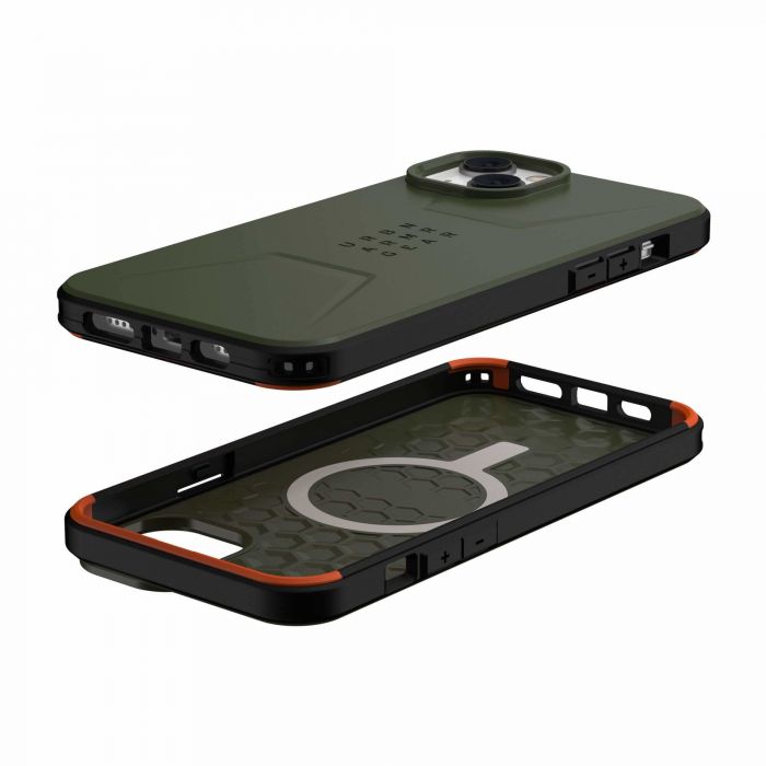 Чохол UAG для Apple iPhone 14 Pro Max Civilian Magsafe, Olive