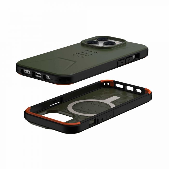 Чохол UAG для Apple iPhone 14 Pro Civilian Magsafe, Olive