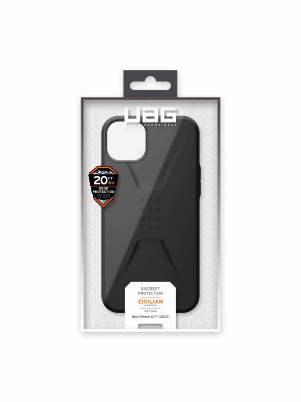 Чохол UAG для Apple iPhone 14 Plus Civilian, Black