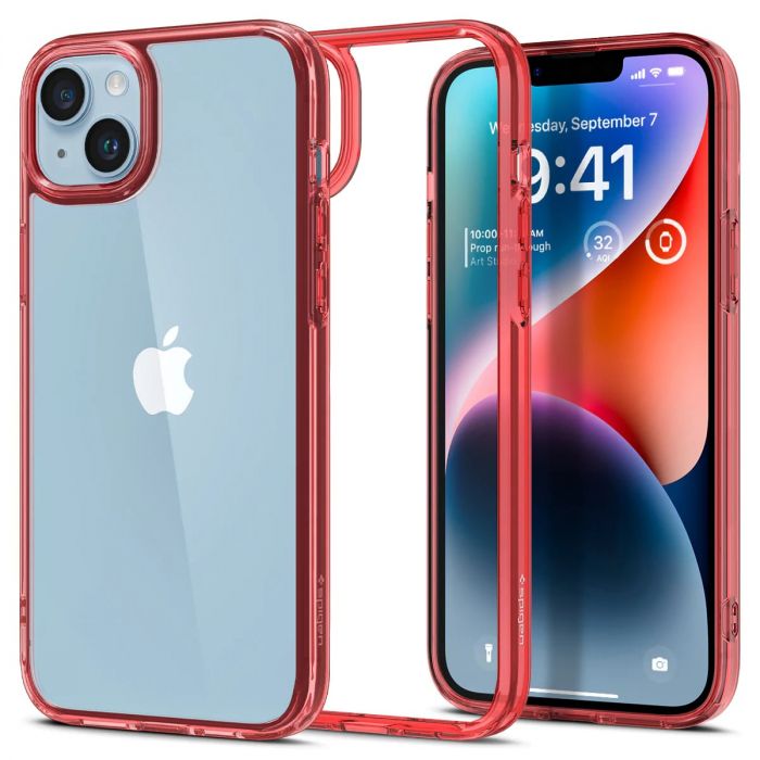 Чохол Spigen для Apple Iphone 14 Ultra Hybrid, Red Crystal