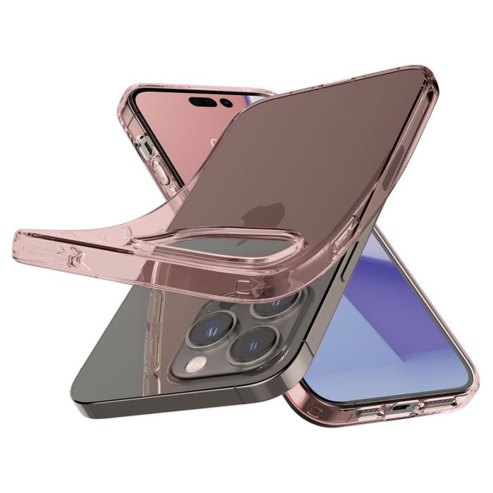 Чохол Spigen для Apple Iphone 14 Pro Crystal Flex, Rose Crystal