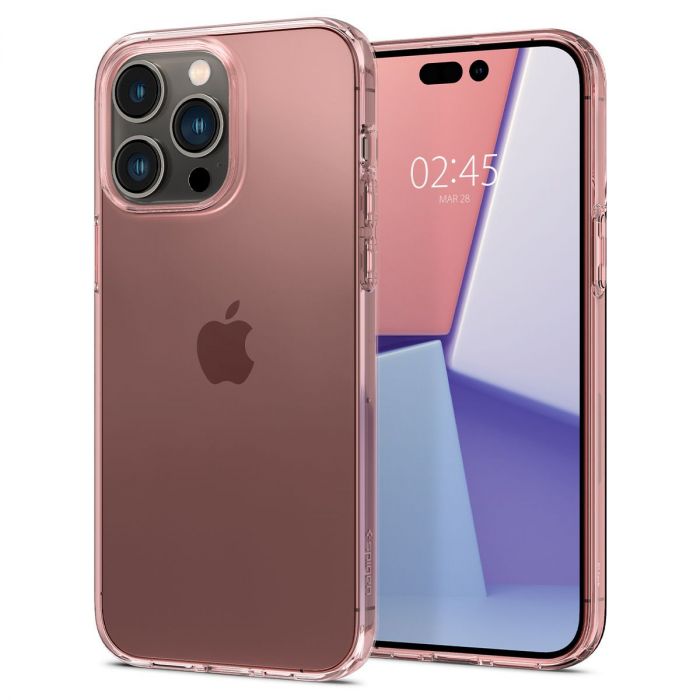 Чохол Spigen для Apple Iphone 14 Pro Crystal Flex, Rose Crystal