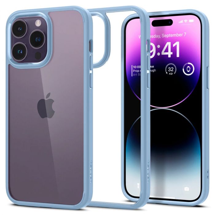 Чохол Spigen для Apple iPhone 14 Pro Ultra Hybrid, Sierra Blue