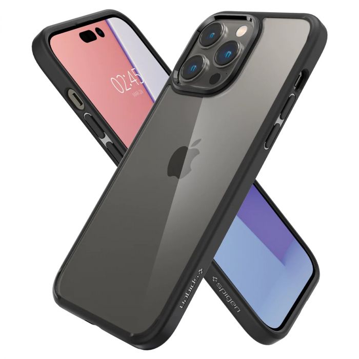 Чохол Spigen для Apple iPhone 14 Pro Ultra Hybrid, Matte Black